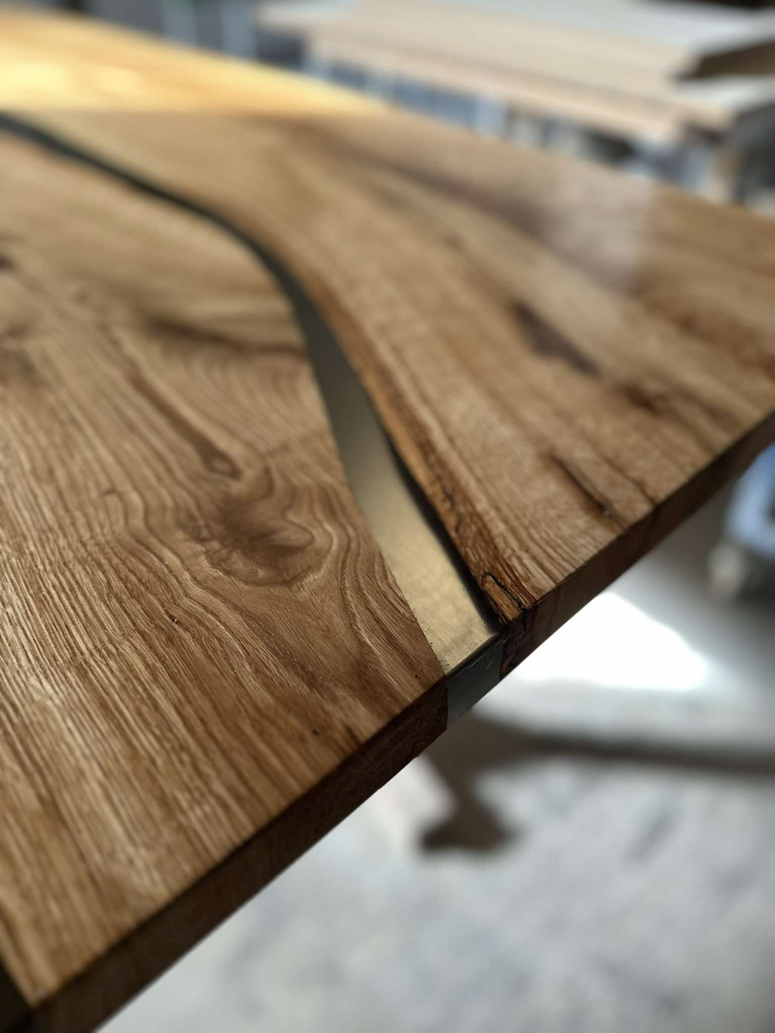 epoxidova dubuva deska detail